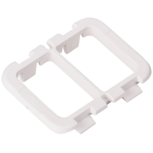 Cable Entry Open 30x40mm Plate 44x35mm White
