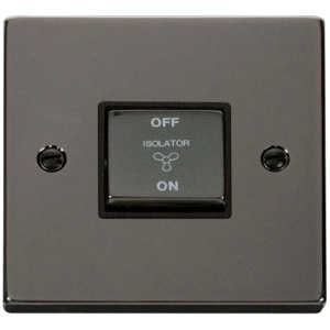 Ingot TP Fan Isolator 10A Black Nickel