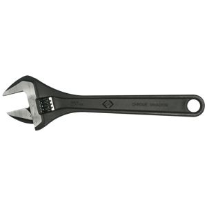 Adjustable Wide Jaw Wrench 150mm Chrome Vanadium Steel