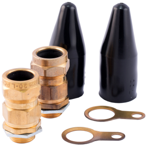 Outdoor Cable Gland Pack 20mm Brass