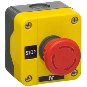 Emergency Stop Enclosed Pushbutton Plastic