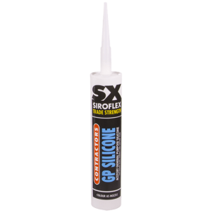 Adhesive Contractors GP Silicone 300ml White