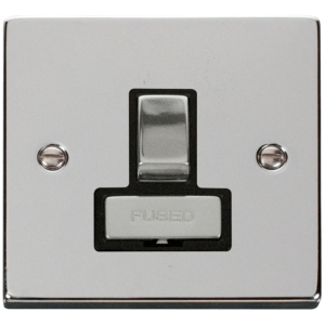 Ingot Switched Connection Unit 13A Polished Chrome