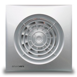 Silent Extractor 100mm Model Fan 158x158x109.3mm Silver