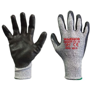 WC+C5 Warrior Cut 5 Size 8 Gloves Grey