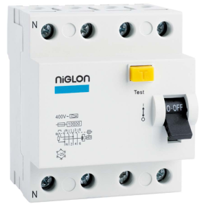 4P 4 Module Type A-Type RCD Incomer RCCB 40A 30mA 10kA 230V