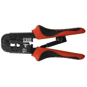 Ratchet Crimping Pliers 220mm Carbon Steel