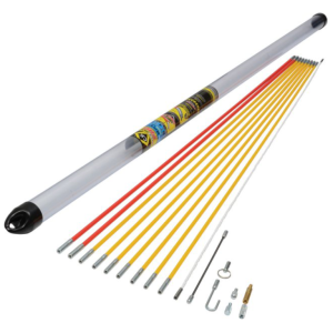 Mighty Rod Pro Standard Set Cable Rod Kit 10m
