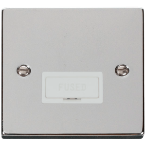 Fused Connection Unit 13A Polished Chrome