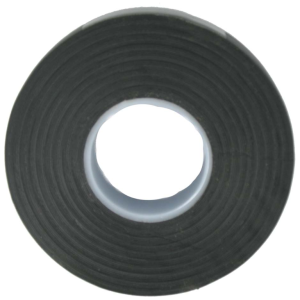 Self Amalgamating Tape 19mmx10m Black Ethylene Propylene