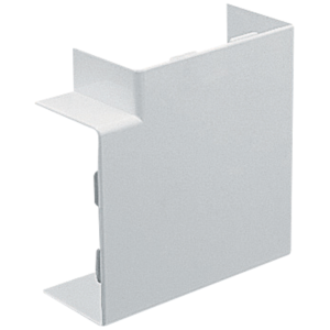 Flat 90Deg Clip-On Maxi Bend 50x50mm White