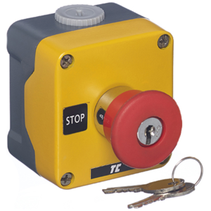 Emergency Stop Enclosed Pushbutton Metal