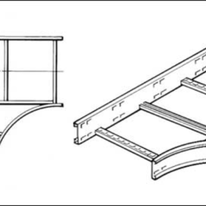 Equal for Cable Ladder U12 Tee 150mm Steel Hot Dipped Galvanised