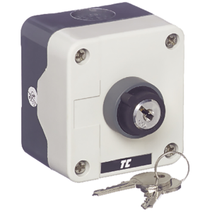 Pre-Assembled 1 Position Key Control Station Plastic