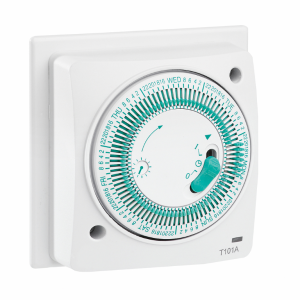 Timer 7Day Mechanical Box Mount Socket 16A