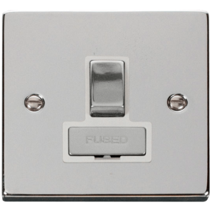 Ingot Switched Connection Unit 13A Polished Chrome
