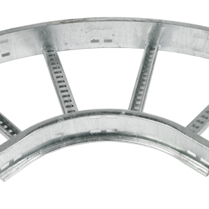 45Deg Flat for Cable Ladder U10 Bend 900mm Steel Hot Dipped Galvanised