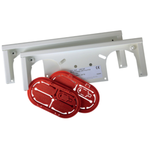 Consumer Unit Rear Stand Off Bracket RAL 9010