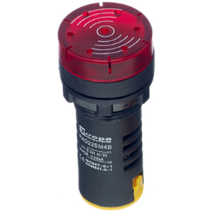 LED c/w Sounder/Buzzer IP65 Pilot Light 230V AC Red