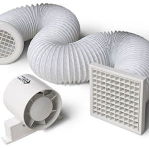 Fan Inline Standard Kit 150mm 6in
