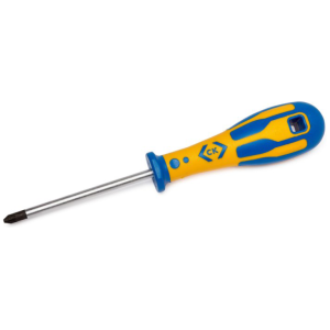 Pozidriv Screwdriver PZ1x250mm Chrome Vanadium Steel