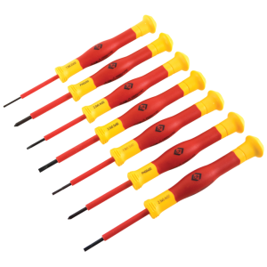 Set Precision Slotted & Philips Screwdriver 1.5mm 1.8mm 2mm 2.5mm 3mm No00 No0