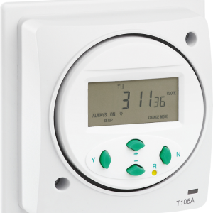 Timer 7Day Electronic Box Mount Socket 16A
