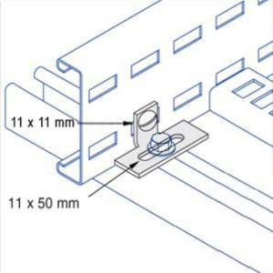 U Type Clamp Steel Hot Dipped Galvanised