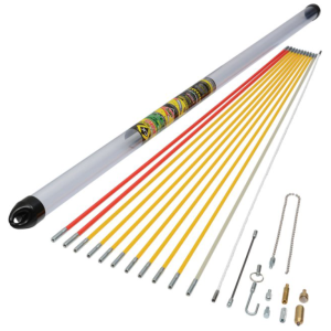 Mighty Rod Pro Super Set Cable Rod Kit 12m