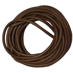Over 5m Pack Sleeving 3mmx5m Brown PVC